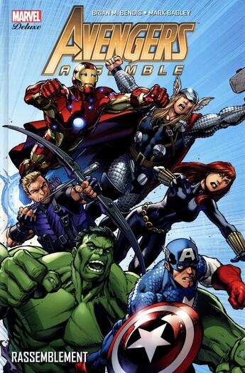 Couverture du livre « Avengers assemble ; rassemblement » de Brian Michael Bendis et Mark Bagley aux éditions Panini