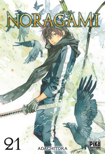 Couverture du livre « Noragami Tome 21 » de Adachitoka aux éditions Pika