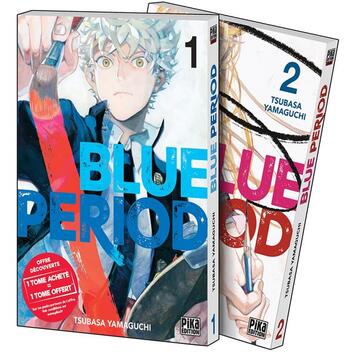 Couverture du livre « Blue period Tome 1 » de Tsubasa Yamaguchi aux éditions Pika