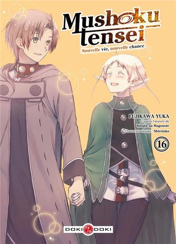 Couverture du livre « Mushoku tensei : nouvelle vie, nouvelle chance Tome 16 » de Rifujin Na Magonote et Yuka Fujikawa aux éditions Bamboo