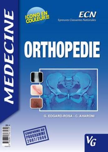 Couverture du livre « MEDECINE KB ; orthopédie » de G. Edgard-Rosa et C. Aharoni aux éditions Vernazobres Grego