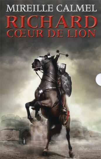 Couverture du livre « Richard coeur de lion Tome 1 et Tome 2 ; coffret » de Mireille Calmel aux éditions Xo