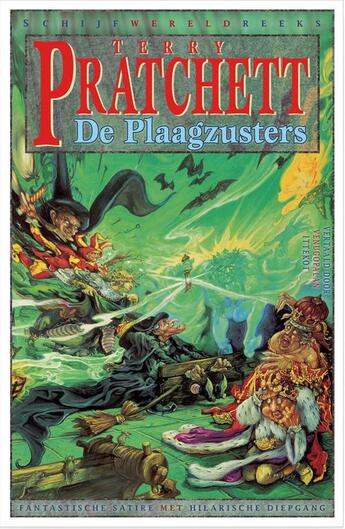 Couverture du livre « De Plaagzusters » de Terry Pratchett aux éditions Meulenhoff Boekerij B.v.