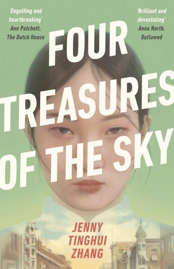 Couverture du livre « FOUR TREASURES OF THE SKY » de Jenny Tinghui Zhang aux éditions Michael Joseph