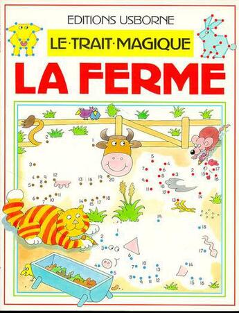 Couverture du livre « La ferme » de Jenny Tyler et Stephen Cartwright aux éditions Usborne