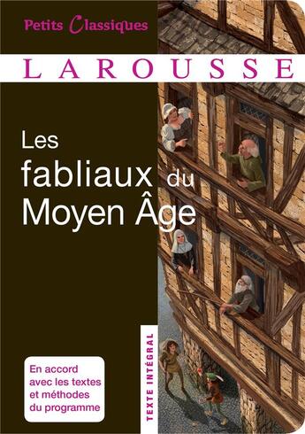 Couverture du livre « Les fabliaux du Moyen Age » de  aux éditions Larousse