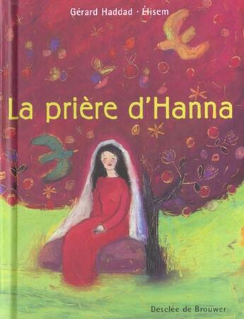 Couverture du livre « La priere d'hanna » de Haddad/Elisem aux éditions Desclee De Brouwer