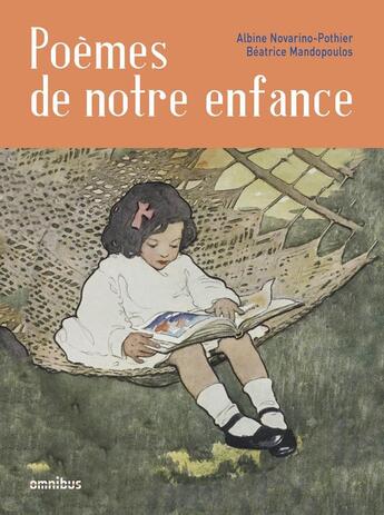 Couverture du livre « Poèmes de notre enfance » de Albine Novarino-Pothier et Beatrice Mandopoulos aux éditions Omnibus