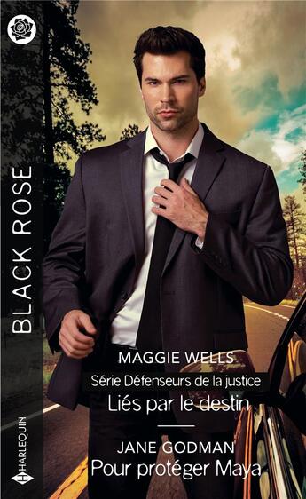 Couverture du livre « Défenseurs de la justice Tome 3 : liés par le destin ; pour protéger Maya » de Maggie Wells et Jane Godman aux éditions Harlequin