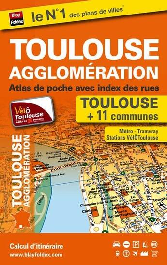 Couverture du livre « Toulouse agglomération » de  aux éditions Blay Foldex