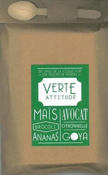 Couverture du livre « Verte attitude » de  aux éditions Epure