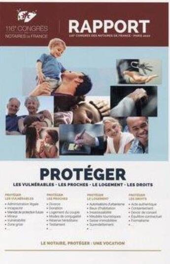 Couverture du livre « Protéger ; les vulnérables, les proches, le logement, les droits » de  aux éditions Lexisnexis