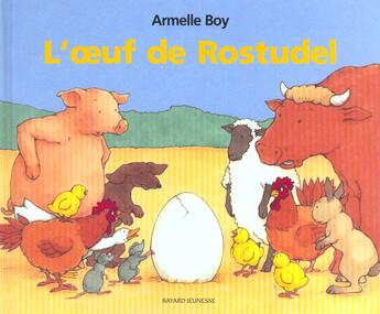 Couverture du livre « L'oeuf de rostudel » de Armelle Boy aux éditions Bayard Jeunesse