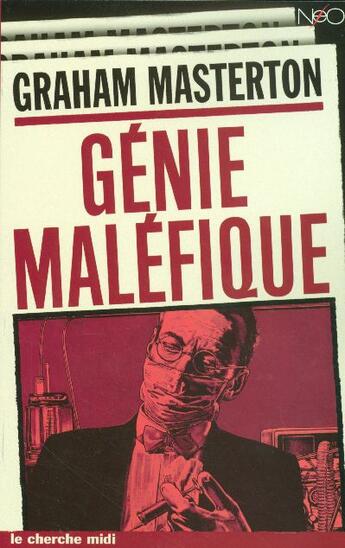 Couverture du livre « Genie malefique » de Graham Masterton aux éditions Cherche Midi