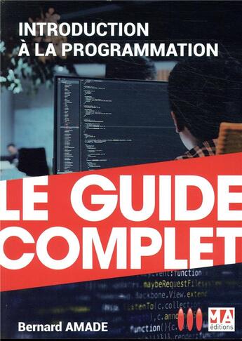 Couverture du livre « Introduction à la programmation » de Bernard Amade aux éditions Ma