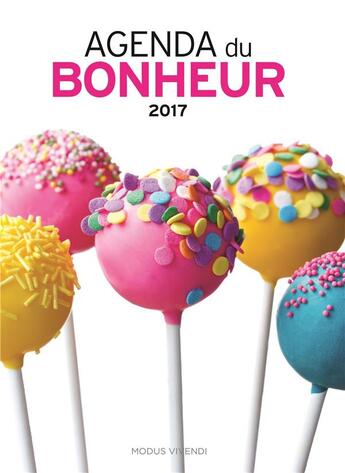 Couverture du livre « Agenda du bonheur (2017) » de  aux éditions Modus Vivendi