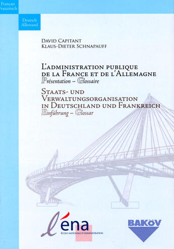 Couverture du livre « L'administration publique de la france et de l'allemagne ; présentation, glossaire » de  aux éditions Documentation Francaise