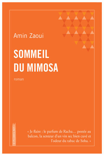 Couverture du livre « Sommeil du mimosa » de Amin Zaoui aux éditions E-fractions Editions