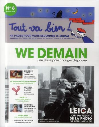 Couverture du livre « WE DEMAIN t.8 » de We Demain aux éditions We Demain