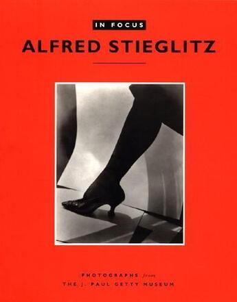 Couverture du livre « Alfred stieglitz » de Weston Naef aux éditions Getty Museum