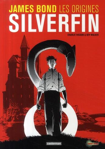 Couverture du livre « James Bond, les origines ; silverfin » de Kev Walker et Charlie Higson aux éditions Casterman
