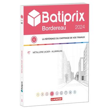 Couverture du livre « VOLUME 4 BATIPRIX 2024 : LA REFERENCE DU CHIFFRAGE DE VOS TRAVAUX » de Groupe Moniteur aux éditions Groupe Moniteur