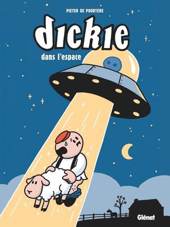 Couverture du livre « Dickie ; dans l'espace » de Pieter De Poortere aux éditions Glenat