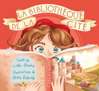 Couverture du livre « La bibliothèque de la Cité » de Alina Kolesnyk aux éditions Editions Le Petit Canard