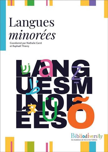 Couverture du livre « Langues minorées » de  aux éditions Double Ponctuation