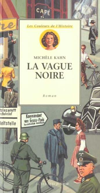 Couverture du livre « La vague noire » de Michele Kahn et Henri Galeron aux éditions Actes Sud