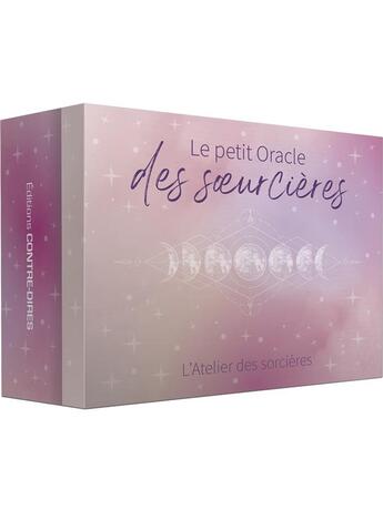 Couverture du livre « Le petit oracle des soeurcières » de Laura Barnaud et Virginie Panza aux éditions Contre-dires