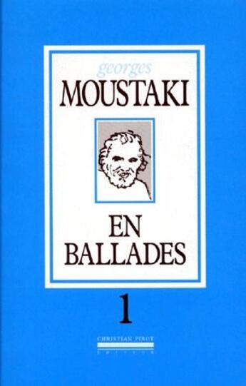 Couverture du livre « En ballade t.1 » de Georges Moustaki aux éditions La Simarre