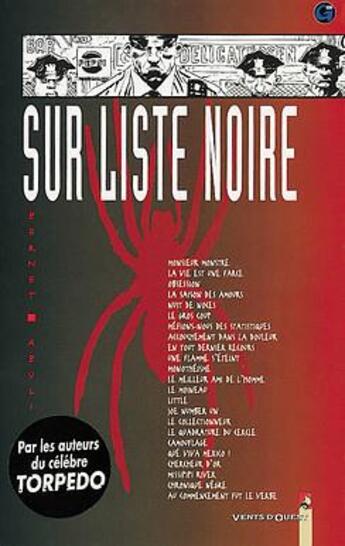 Couverture du livre « Sur liste noire Tome 1 » de Bernet-J+Abuli-S aux éditions Vents D'ouest