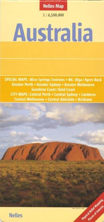 Couverture du livre « **australie » de  aux éditions Nelles