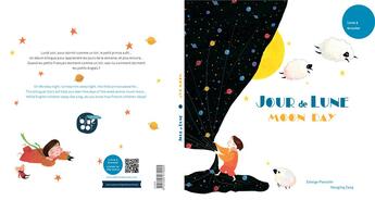 Couverture du livre « Jour de Lune/Moon Day » de Edwige Planchin et Hengjing Zang aux éditions Bluedot