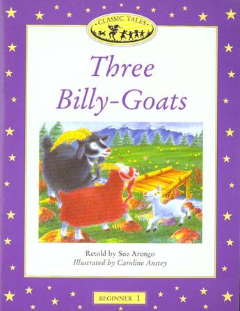 Couverture du livre « Three billy-goats » de Sue Arengo aux éditions Oxford Up Elt