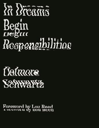 Couverture du livre « IN DREAMS BEGIN RESPONSIBILITIES AND OTHER STORIES » de Delmore Schwartz aux éditions New Directions