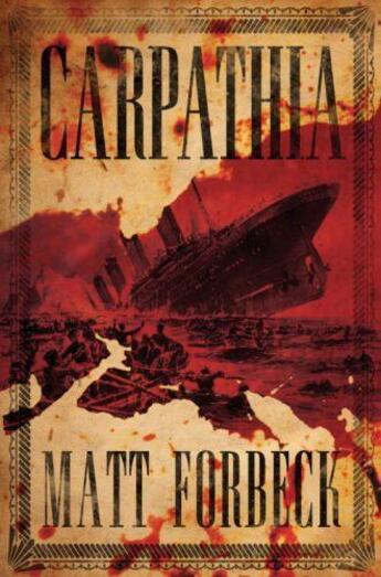 Couverture du livre « Carpathia » de Matt Forbeck aux éditions Osprey Publishing Digital