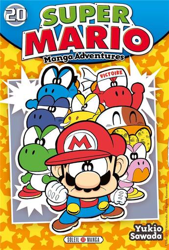 Couverture du livre « Super Mario ; manga adventures Tome 20 » de Yukio Sawada aux éditions Soleil