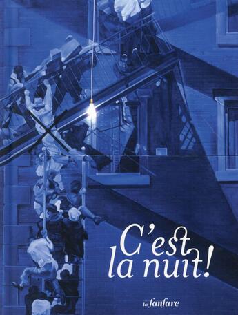 Couverture du livre « C'est la nuit » de  aux éditions La Fanfare
