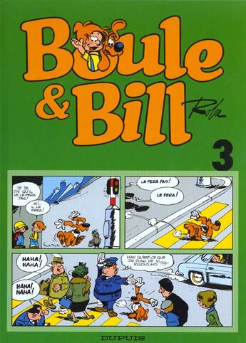 Couverture du livre « Boule & Bill Tome 3 » de Jean Roba aux éditions Dupuis