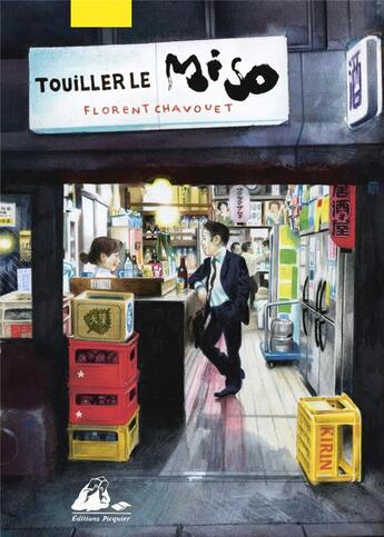 Couverture du livre « Touiller le miso » de Florent Chavouet aux éditions Picquier