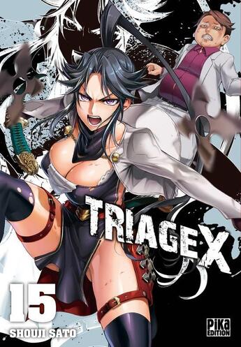 Couverture du livre « Triage X Tome 15 » de Shouji Sato aux éditions Pika