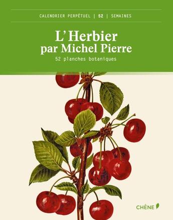 Couverture du livre « L'herbier ; 52 planches botaniques » de Pierre Michel aux éditions Chene