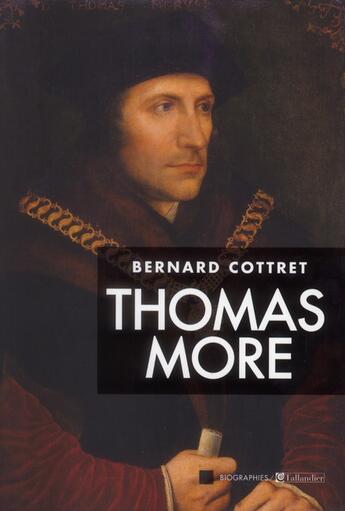 Couverture du livre « Thomas More » de Bernard Cottret aux éditions Tallandier