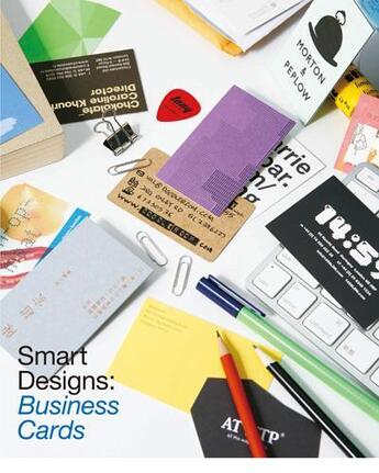 Couverture du livre « Smart designs: business cards » de  aux éditions Pie Books