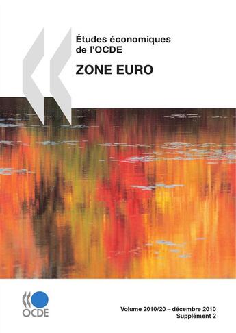 Couverture du livre « Etudes economiques de l'ocde : zone euro 2010 » de  aux éditions Oecd