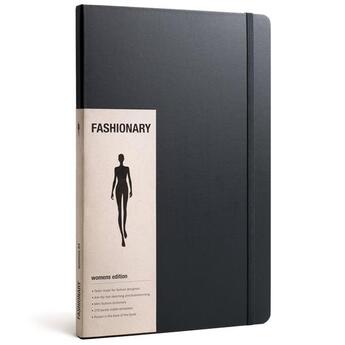 Couverture du livre « Fashionary women a4 /anglais » de Fashionary aux éditions Fashionary