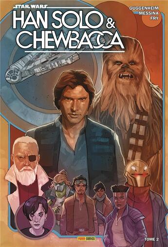 Couverture du livre « Han Solo et Chewbacca Tome 2 » de David Messina et Marc Guggenheim aux éditions Panini