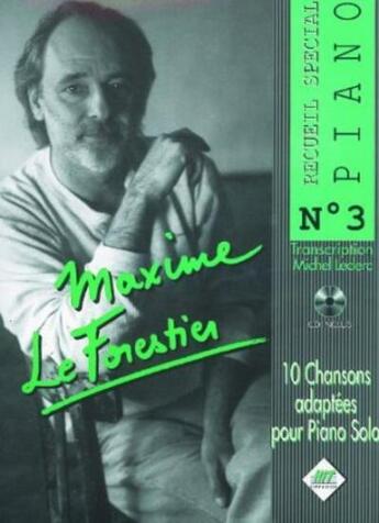 Couverture du livre « Maxime le forestier - recueil piano 3 » de Hit aux éditions Hit Diffusion